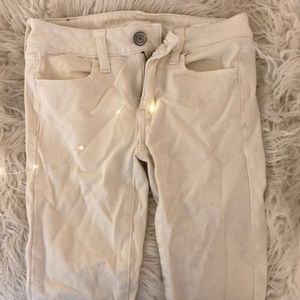 white american eagle jeans (stretch)